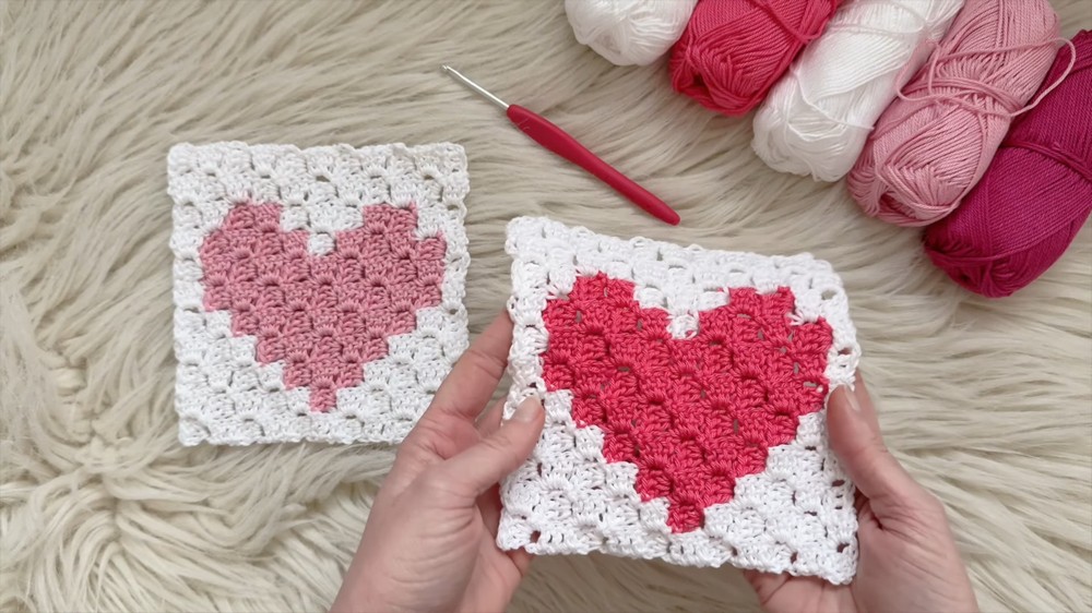 Crochet Heart Granny