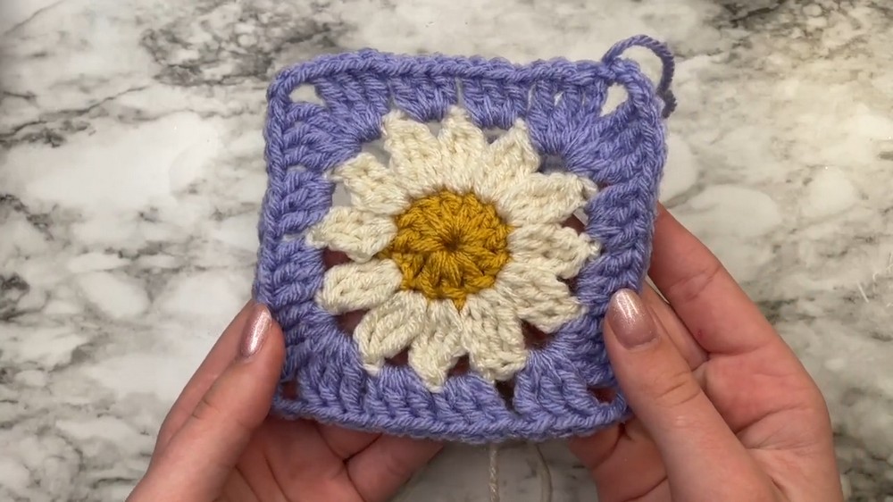 Crochet Flower Granny Square