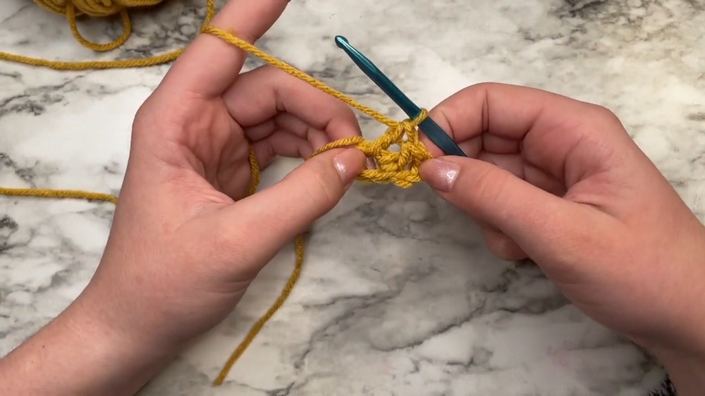 Crochet Flower Granny Square