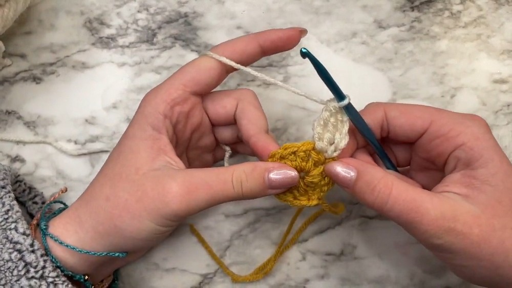 Crochet Flower Granny Square