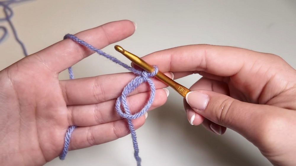 Crochet A Flower Keychain