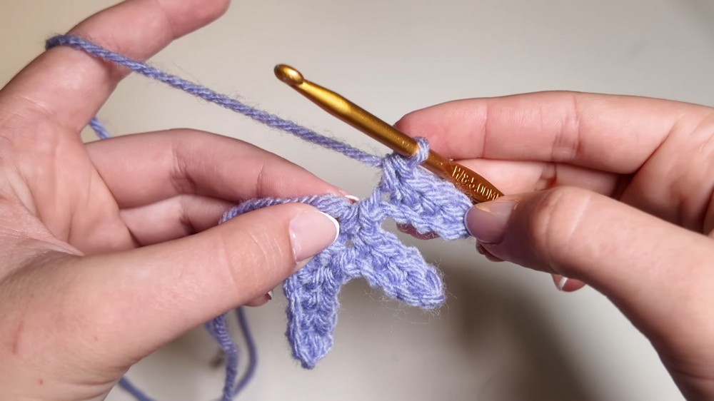 Crochet A Flower Keychain