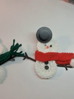 Crochet Simple Snowman