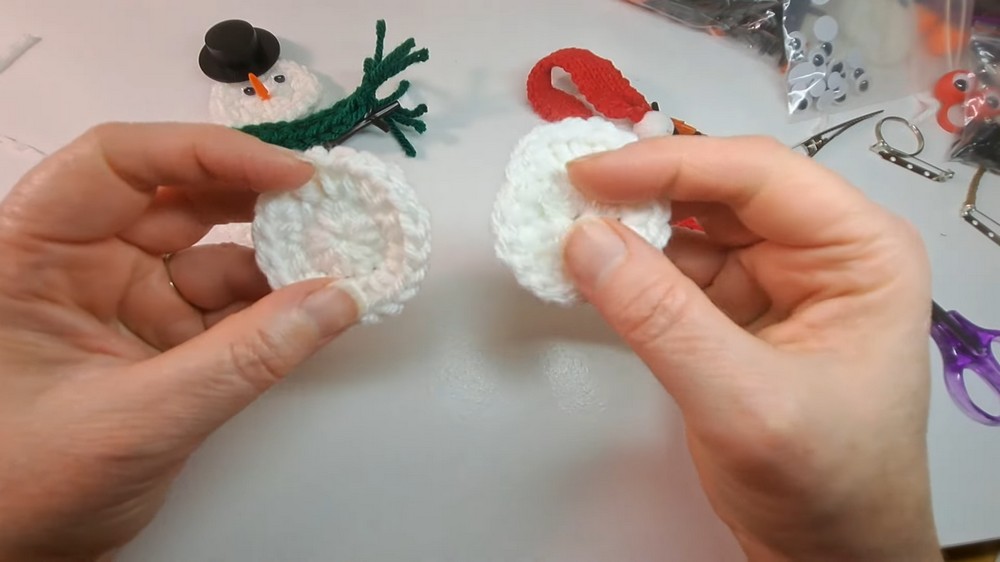 Crochet Simple Snowman