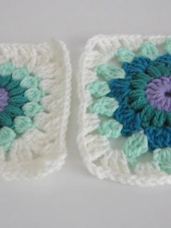 Crochet Starburst Granny Square