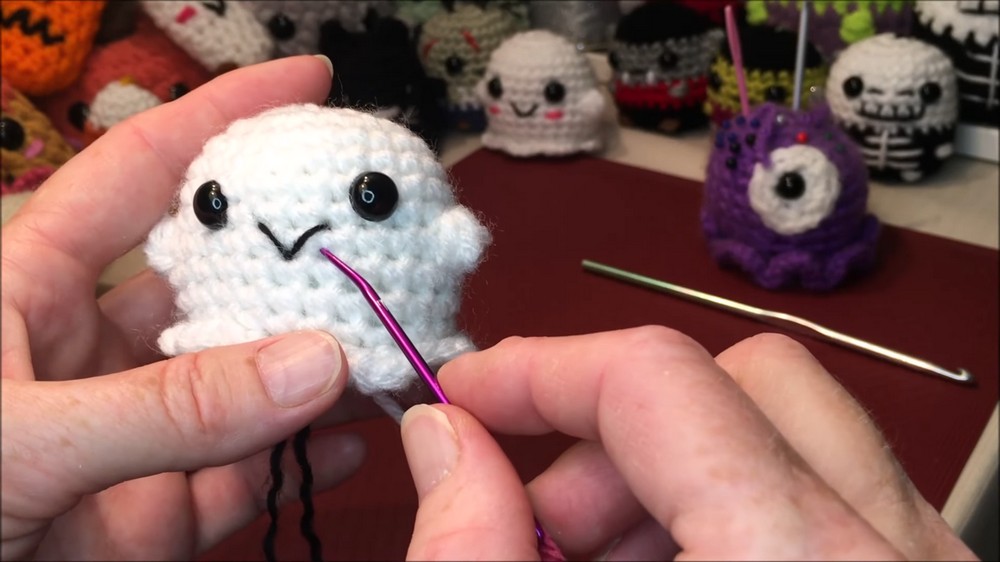 Crochet Ghost Amigurumi
