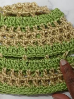 Crochet Colorful Summer Hat