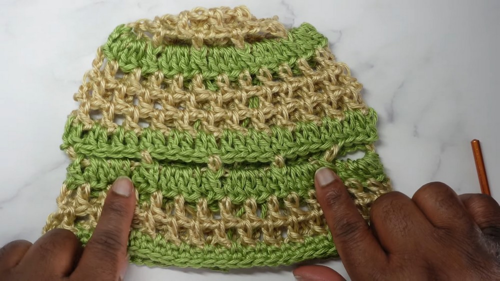 Crochet Colorful Summer Hat