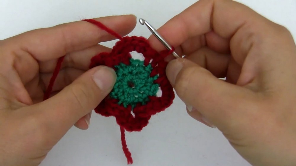 Crochet Poppy Flower