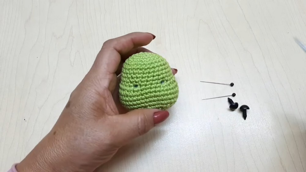 Crochet Grinch Christmas Ball