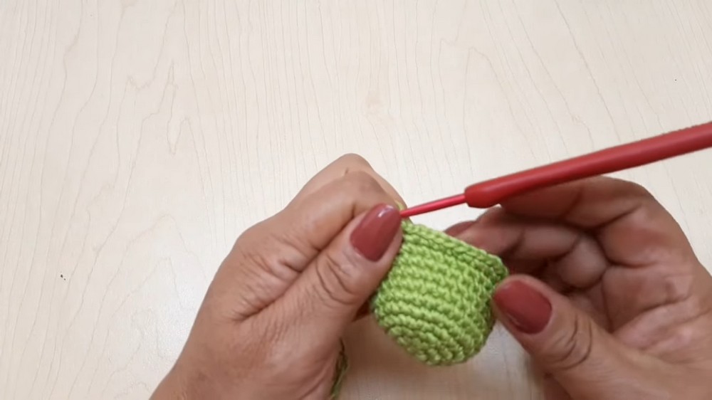 Crochet Grinch Christmas Ball