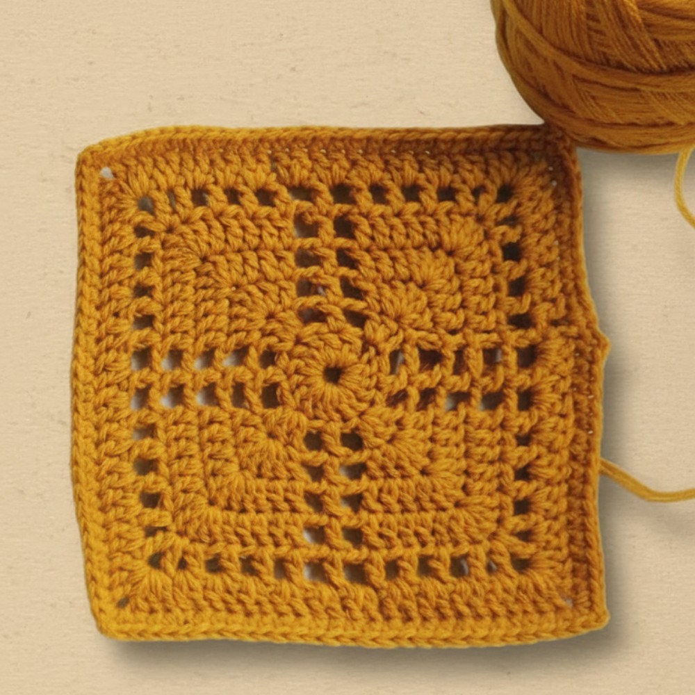 Granny Square Celtic Cross FREE Crochet Pattern - Yours Patterns
