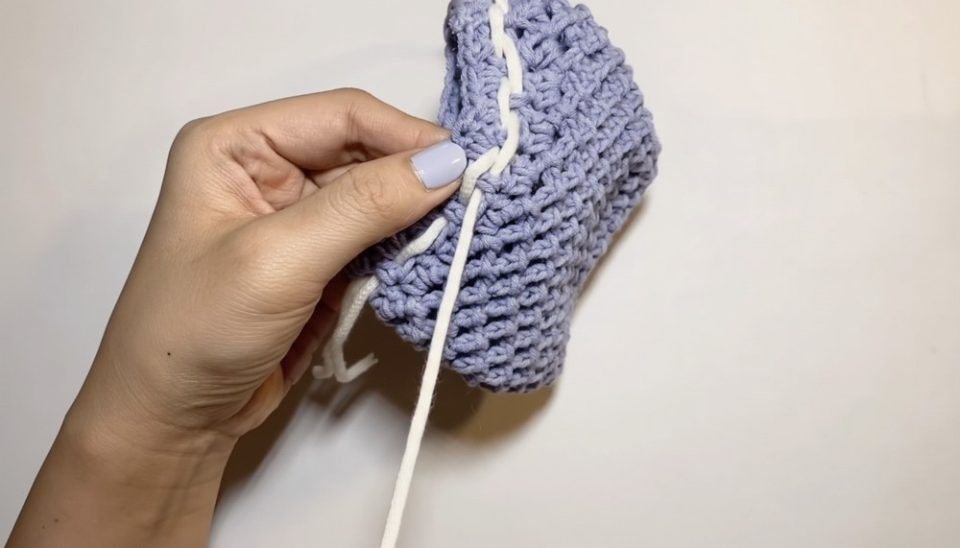 Easy Crochet Dense Net Pouch Pattern With a Modern Twist - Yours Patterns