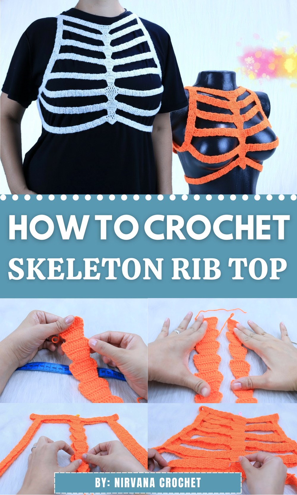 Light & Breezy Crochet Skeleton Top Pattern for Cool Vibes - Yours Patterns