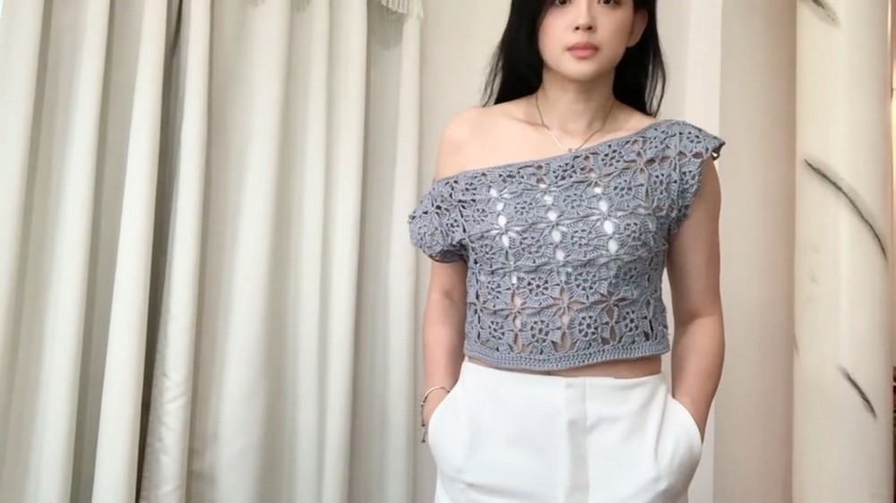 Crochet Granny Square Top Pattern That Feels Like Sunshine - Yours Patterns