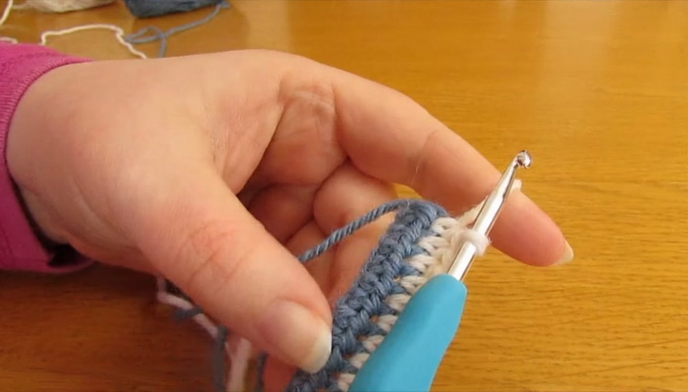 Crochet Striped Baby Romper 