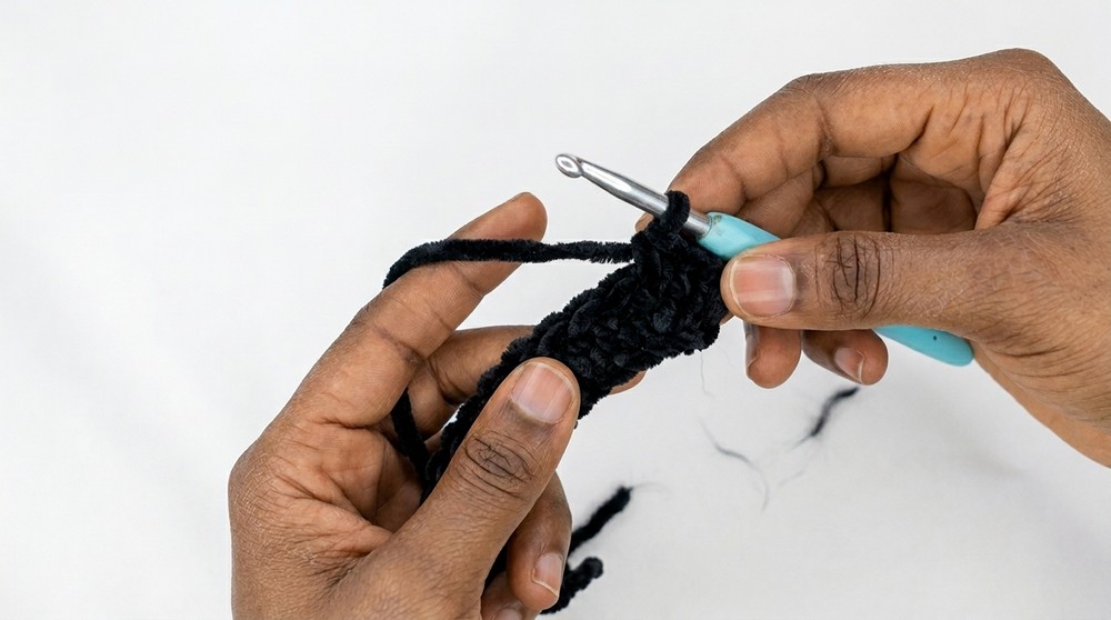 Crochet Scrunchie Pattern