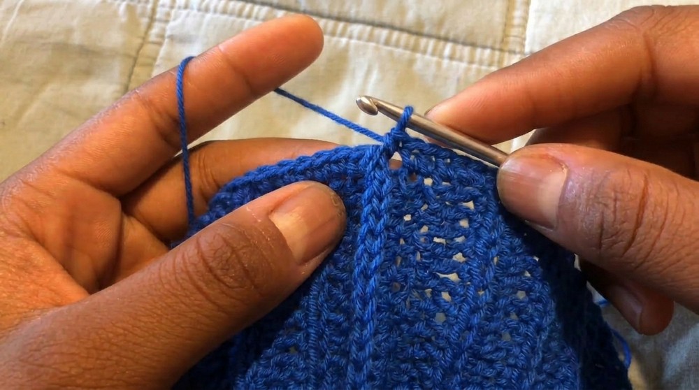 Crochet Mesh Tube Top Pattern