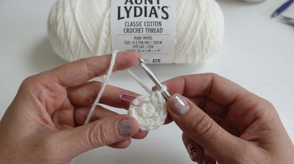 Crochet Mushroom Earrings Pattern