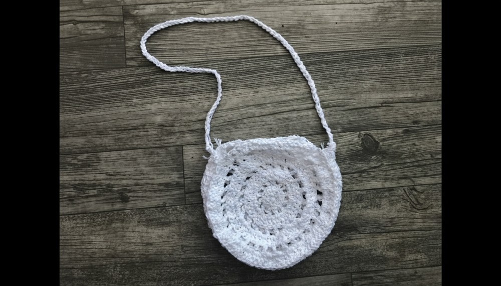 Crochet Circle Boho Bag 