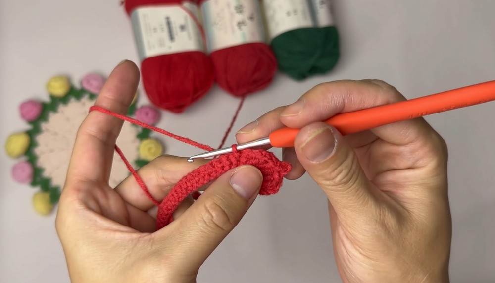 Crochet Roses Multi-head Pattern