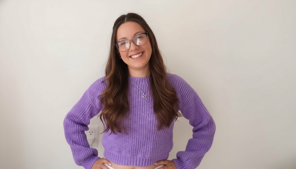 Crochet Ribbed Sweater