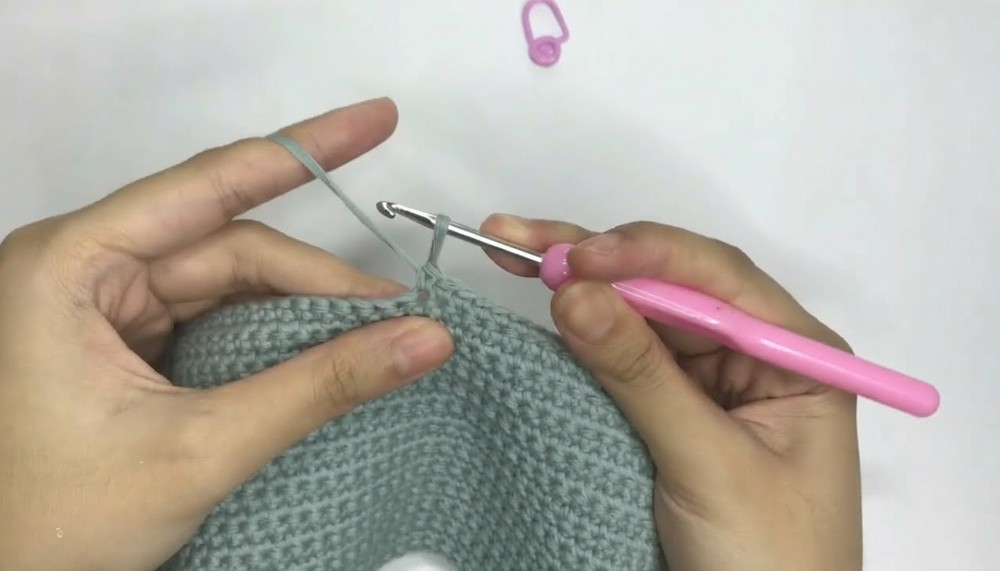 Crochet Puff Crop Top