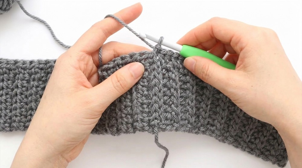 Crochet Oversized Crop Cardigan