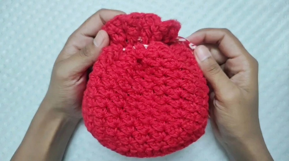 Crochet Drawstring Bag PatternCrochet Drawstring Bag Pattern