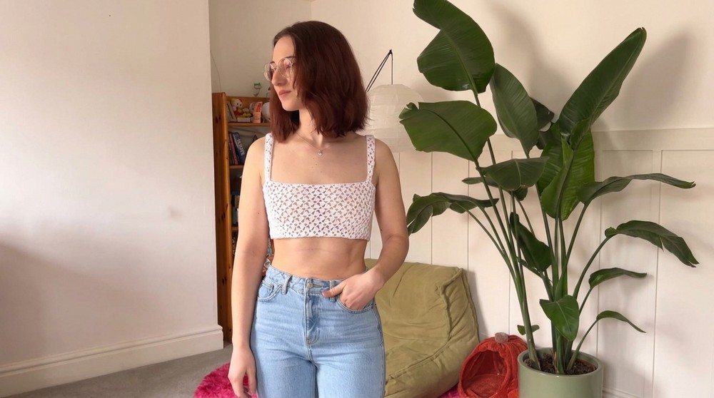 Crochet Lace Crop Top Pattern