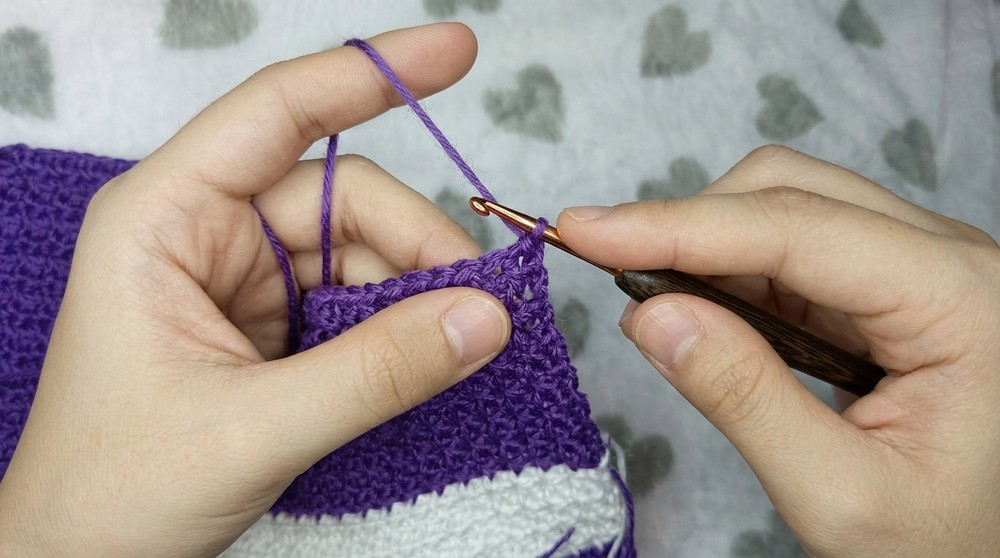 Crochet Crop Top Ruffle Strap Pattern