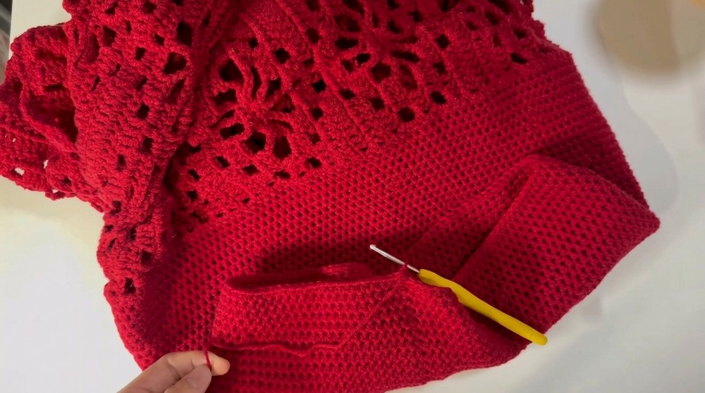 Crochet Flower Lace Skirt Pattern