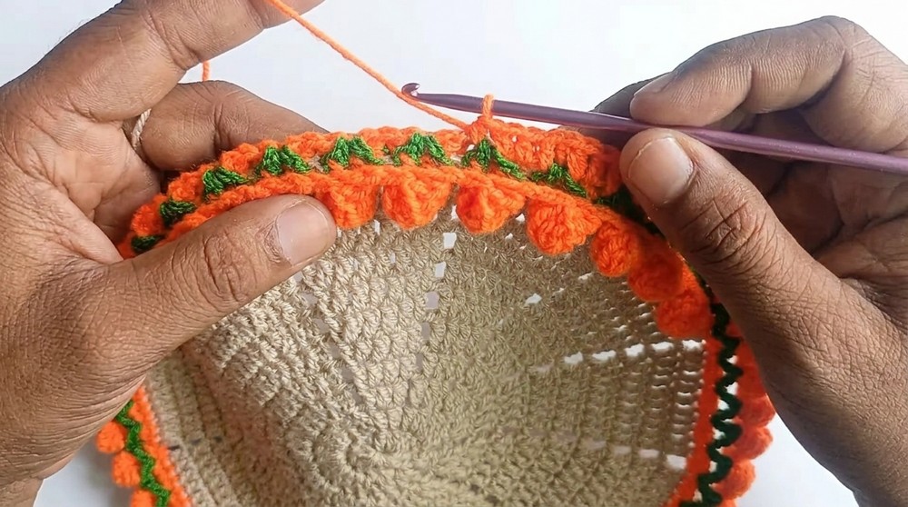 Crochet Crosia Thalposh Design Pattern