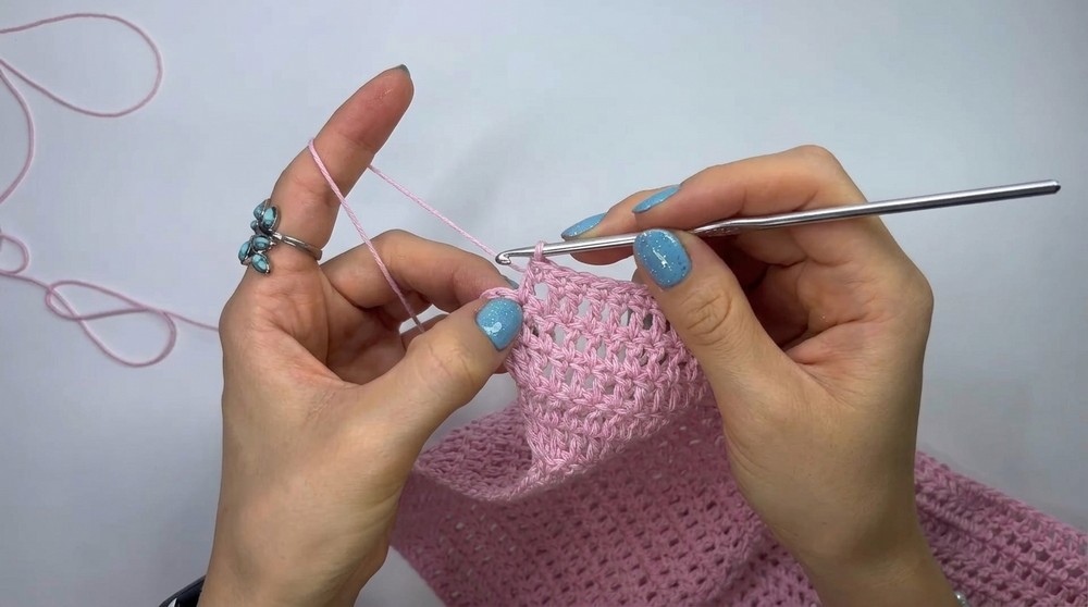 Crochet Olivia Mini Dress