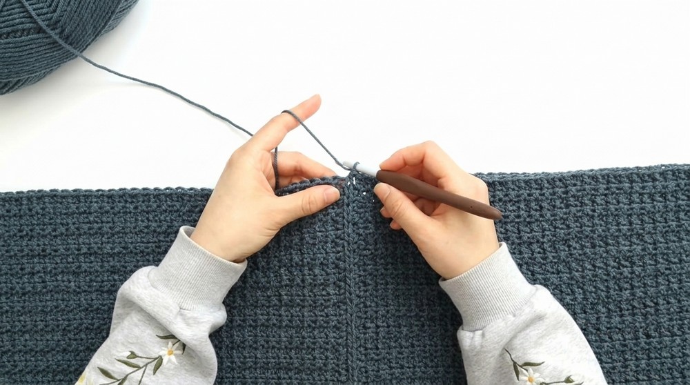 Crochet Pocket Cardigan