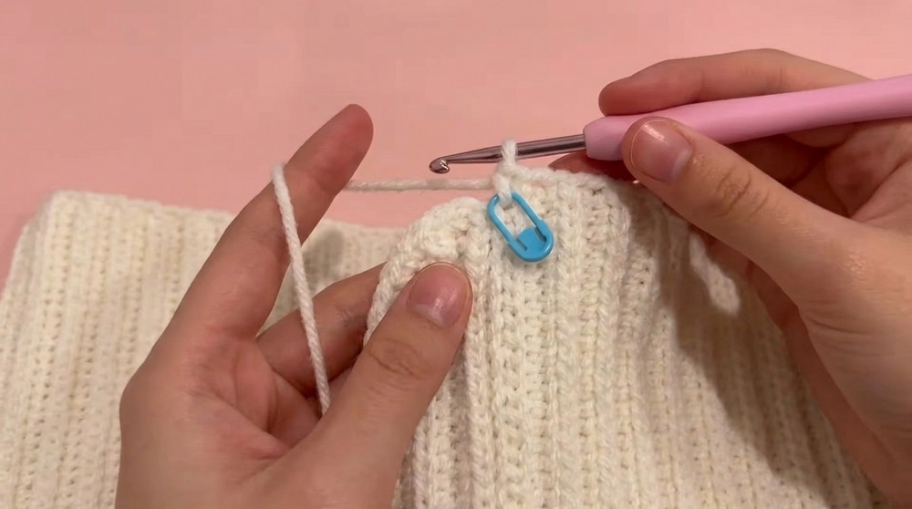 Crochet Ribbed Crop Top