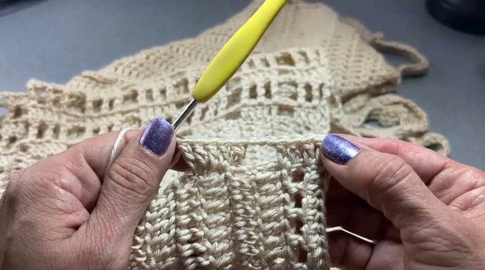 Crochet Halter Crop Top