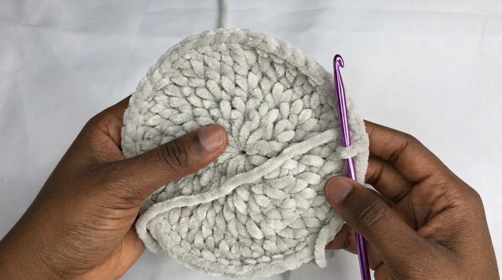 Crochet Ruffle Hat Pattern