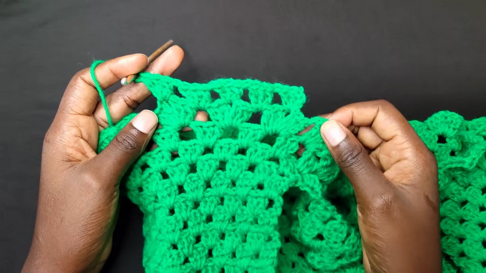 Crochet Granny Flare Dress Pattern