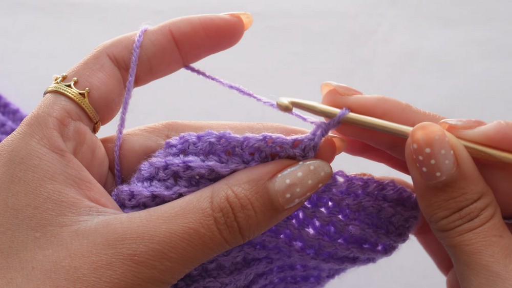 Crochet Ribbed Sweater