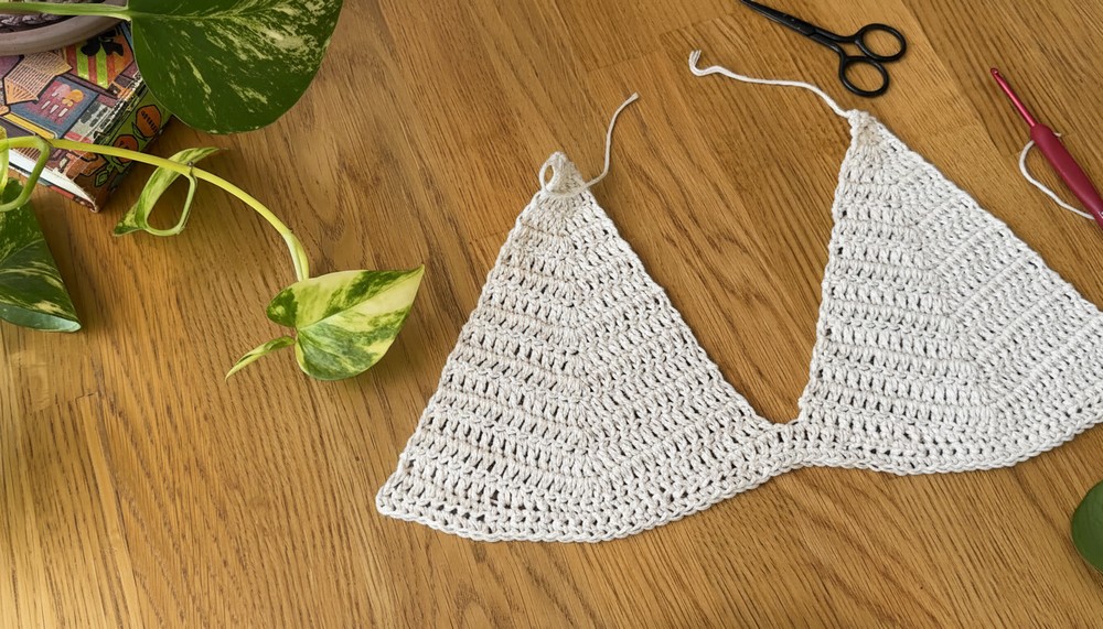 Crochet Halter Crop Top