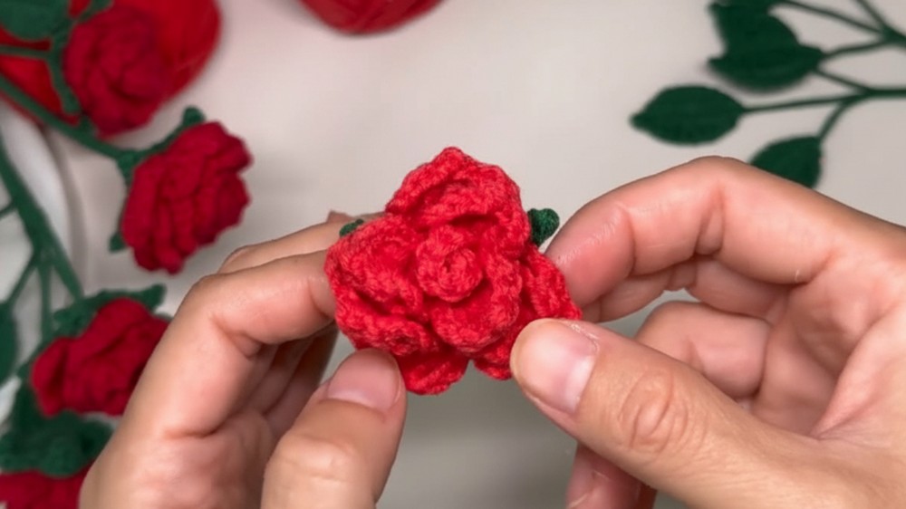 Crochet Roses Multi-head Pattern