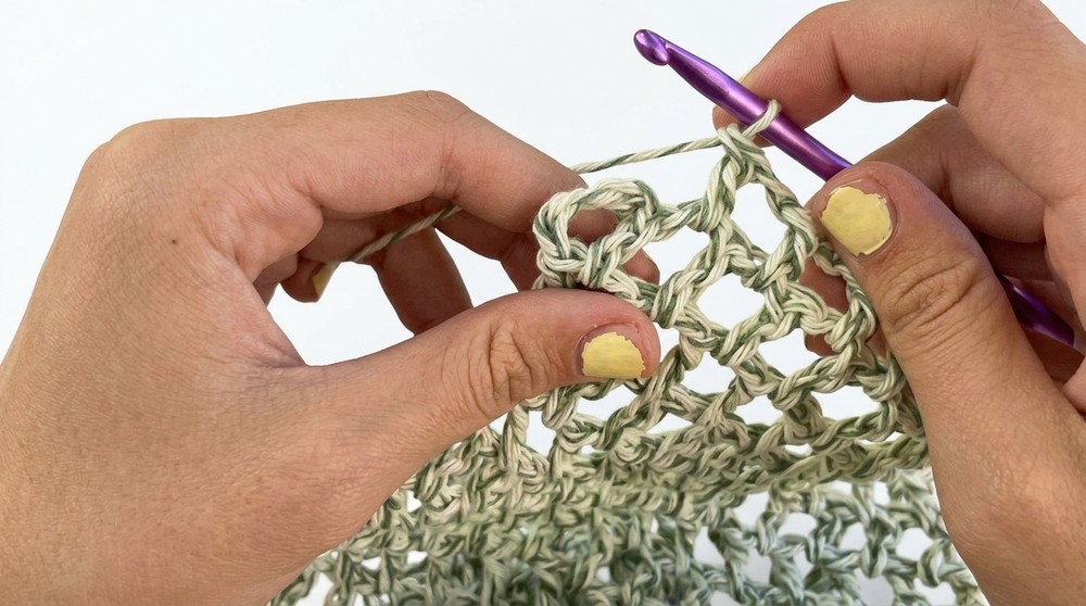 Crochet Mesh Top Pattern