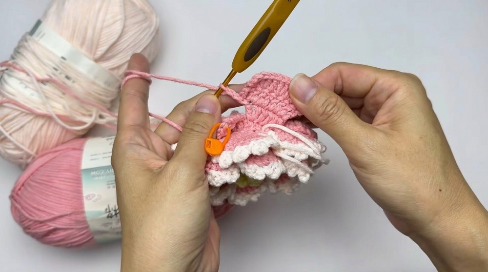 Crochet Peony Flower Pattern