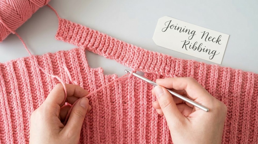 Crochet Ribbed Sweater