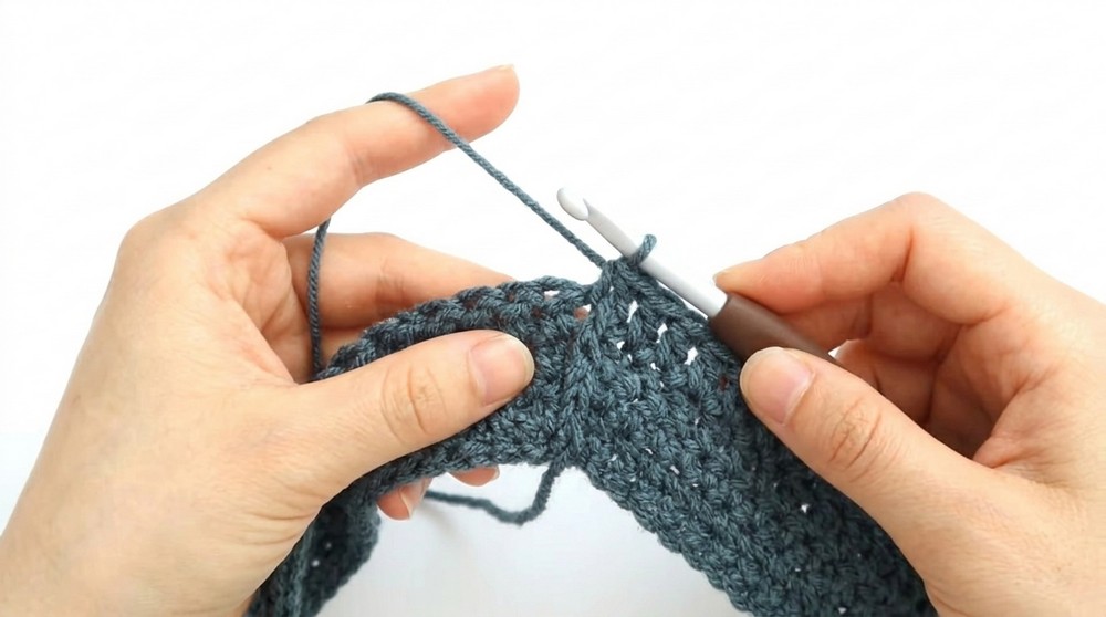 Crochet Pocket Cardigan