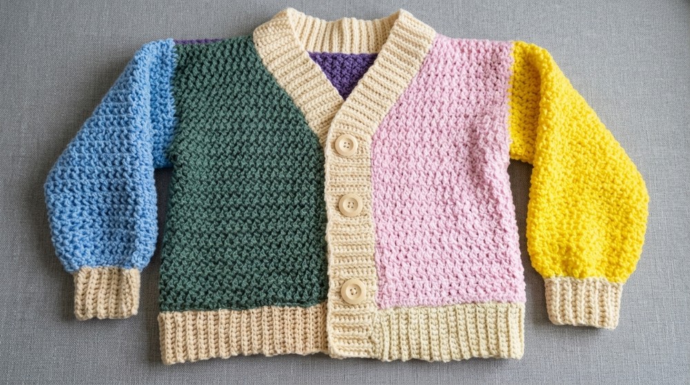 Crochet Color Sweater