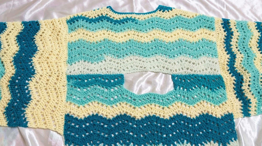 Crochet Mesh Sweater Pattern