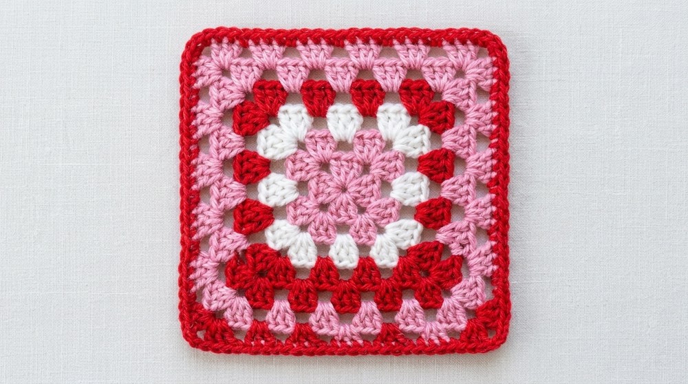 Crochet Granny Square Pattern