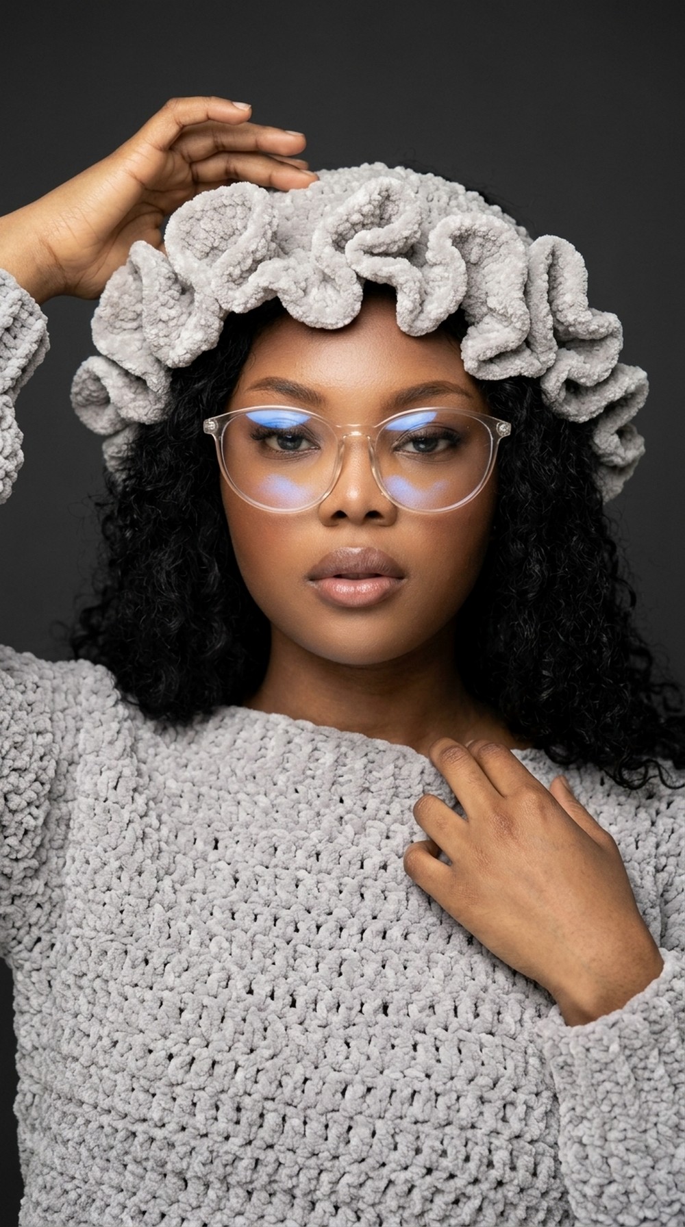 Crochet Ruffle Hat Pattern